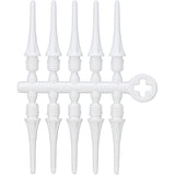 Cosmo - Fit Point Plus - Soft Tips - 2ba Thread - Pack 50 - 19mm White