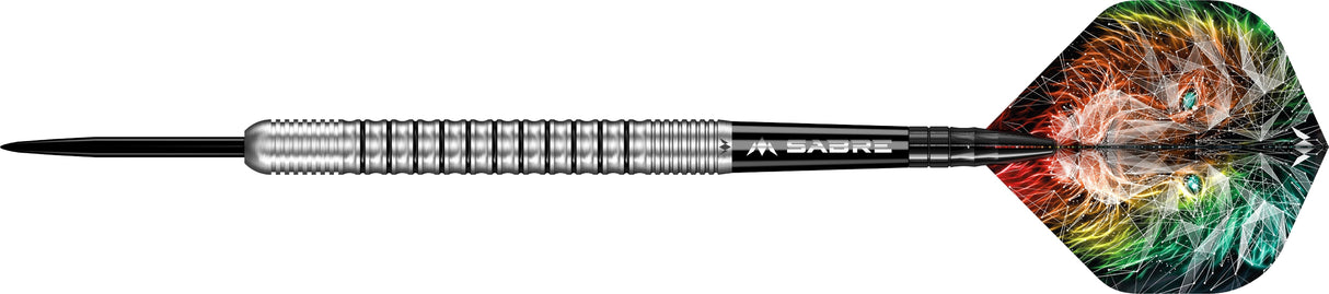 Mission Dominik Grüllich Darts - Steel Tip - 95% Tungsten - Silver-Black Rings