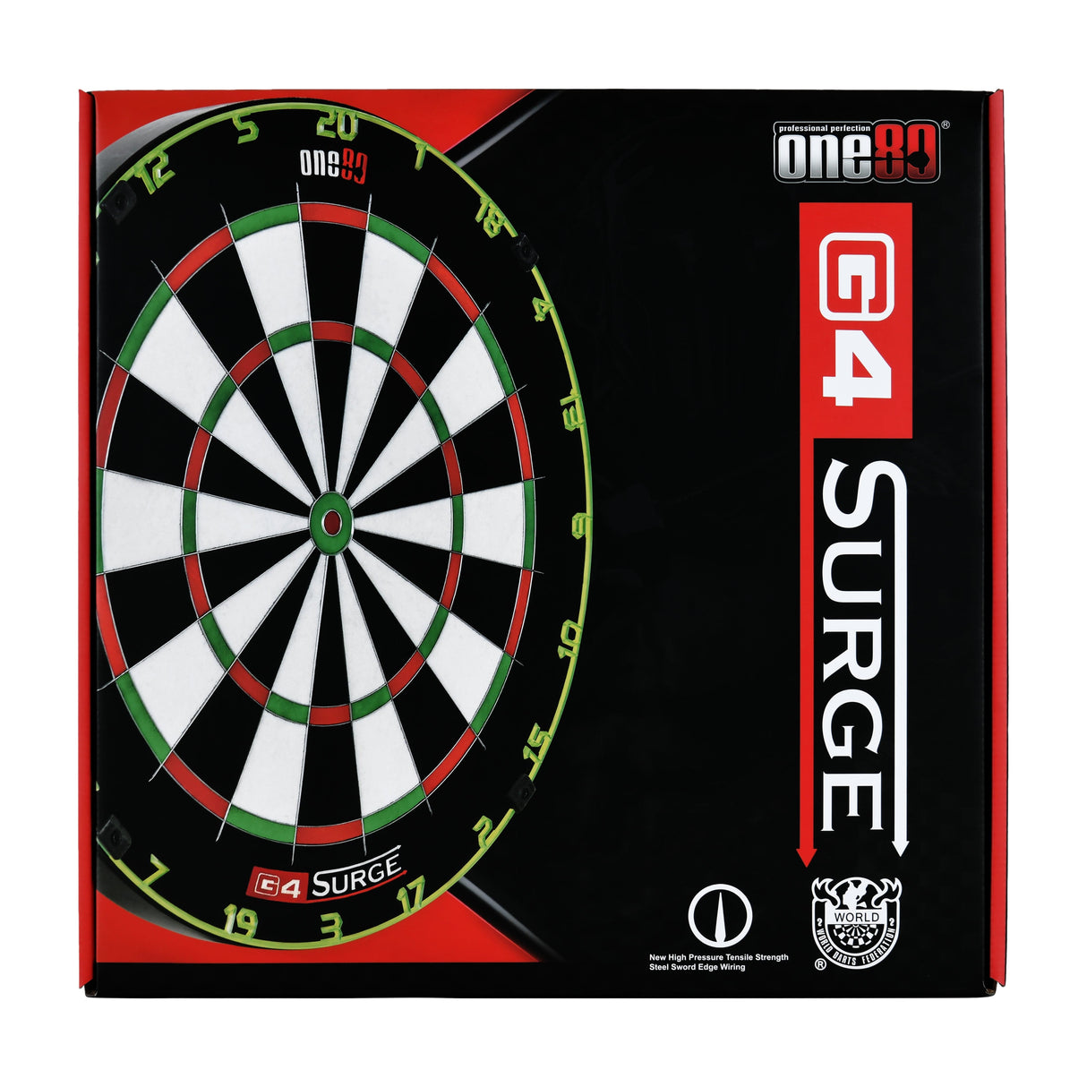 One80 Gladiator 4 Dartboard - Professional - Ulta Thin Wiring