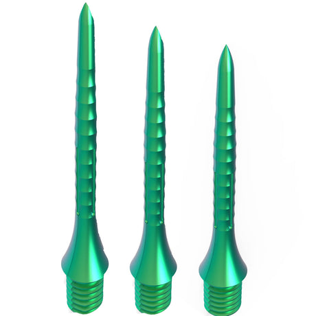 Caliburn Bamboo Conversion Points - Screw In - Soft Tip to Steel Tip - Dark Green