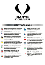 Legend Darts - Steel Tip - 90% Tungsten - Pro Series - S01 - Shark Bullet