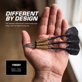 Mission Collab Series R2.5 Darts - Steel Tip - 95% Tungsten - Jake Kenyon 24g