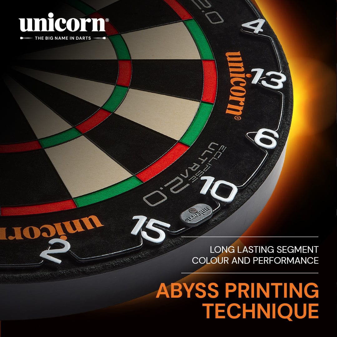 Unicorn Eclipse Ultra 2.0 Dartboard - Professional - Ultra Thin Wires