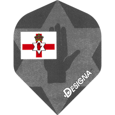 *Designa Dart Flights - Extra Strong - Std - Northern Ireland