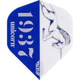 *Unicorn Ultrafly Dart Flights - 100 - Big Wing - Icon Blue
