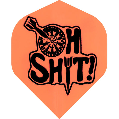 *Dart Flights - Pentathlon Classic - Extra Strong - Std - Oh Shit