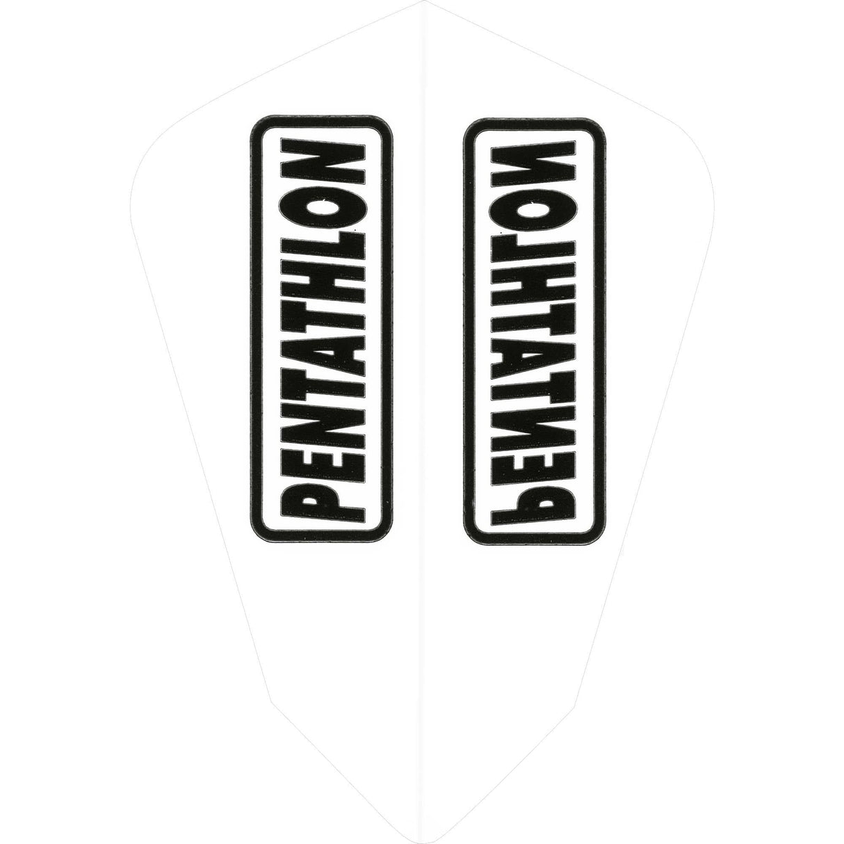 *Dart Flights - Pentathlon Colours - Extra Strong - Fantail Clear