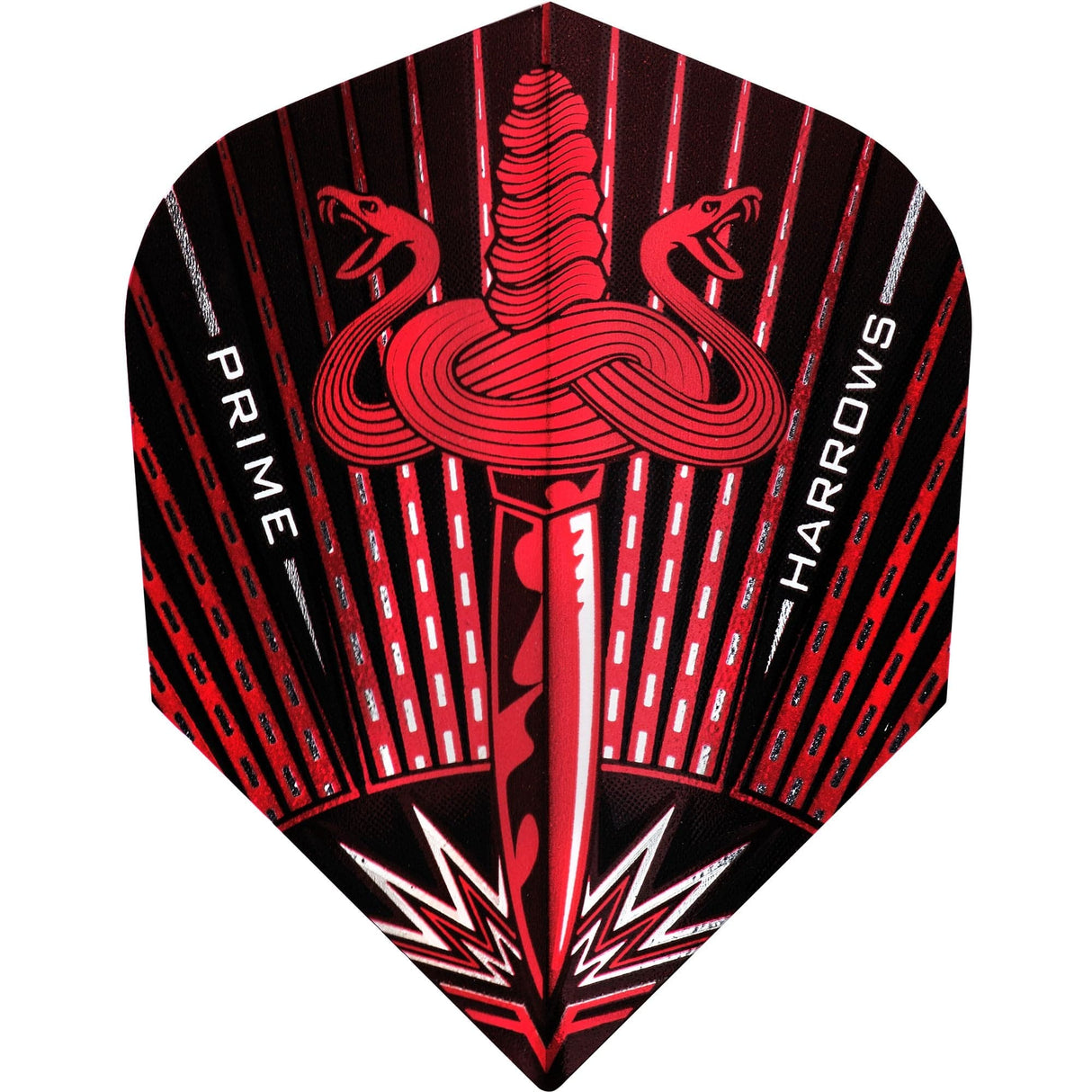 Harrows Prime Dart Flights - No6 - Std - Assassin Heavy