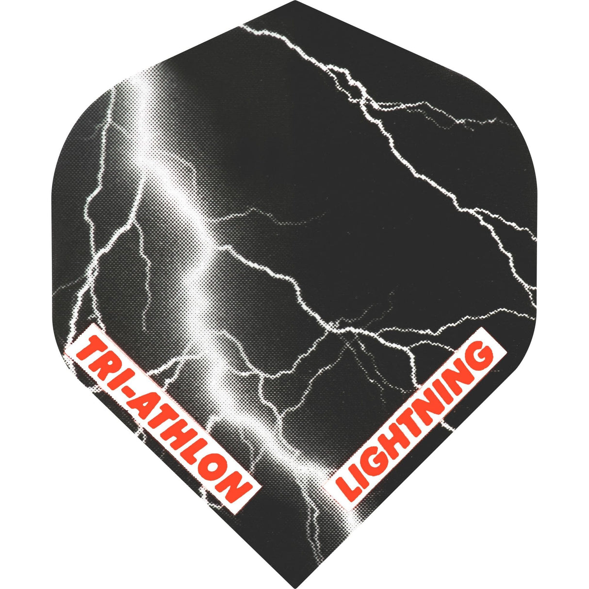 *McKicks Lightning Dart Flights - Triathlon - Std - Clear Clear Black