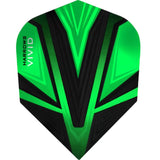 *Harrows Vivid Dart Flights - 100 Micron - Std - Aqua Green