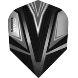 *Harrows Vivid Dart Flights - 100 Micron - Std - Aqua Black