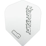 *One80 Dart Flights - Happy Dart Flights - Std White