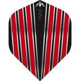 *Mission Tux Dart Flights - 100 Micron - No2 - Std Red