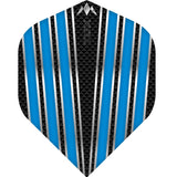 *Mission Tux Dart Flights - 100 Micron - No2 - Std Aqua Blue