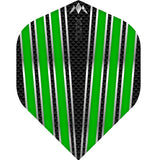 *Mission Tux Dart Flights - 100 Micron - No2 - Std Green