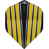 *Mission Tux Dart Flights - 100 Micron - No2 - Std Yellow