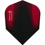 *Harrows Sonic X Dart Flights - Std Shape - Sonic-X Red