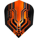 *Harrows Plexus Dart Flights - Std Shape - 100 Micron Orange