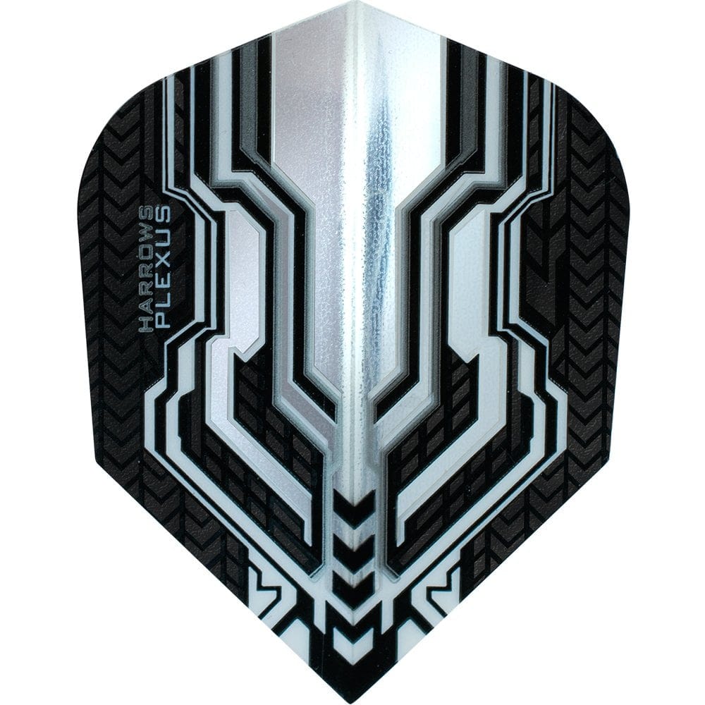 *Harrows Plexus Dart Flights - Std Shape - 100 Micron Clear