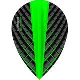 *Harrows Quantum Dart Flights - 3D Effect - 100 Micron - Pear Green