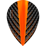 *Harrows Quantum Dart Flights - 3D Effect - 100 Micron - Pear Orange