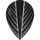 *Harrows Quantum Dart Flights - 3D Effect - 100 Micron - Pear Black