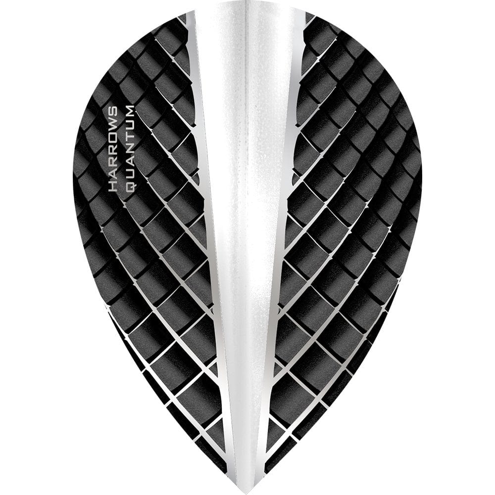 *Harrows Quantum Dart Flights - 3D Effect - 100 Micron - Pear Clear