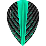 *Harrows Quantum Dart Flights - 3D Effect - 100 Micron - Pear Jade