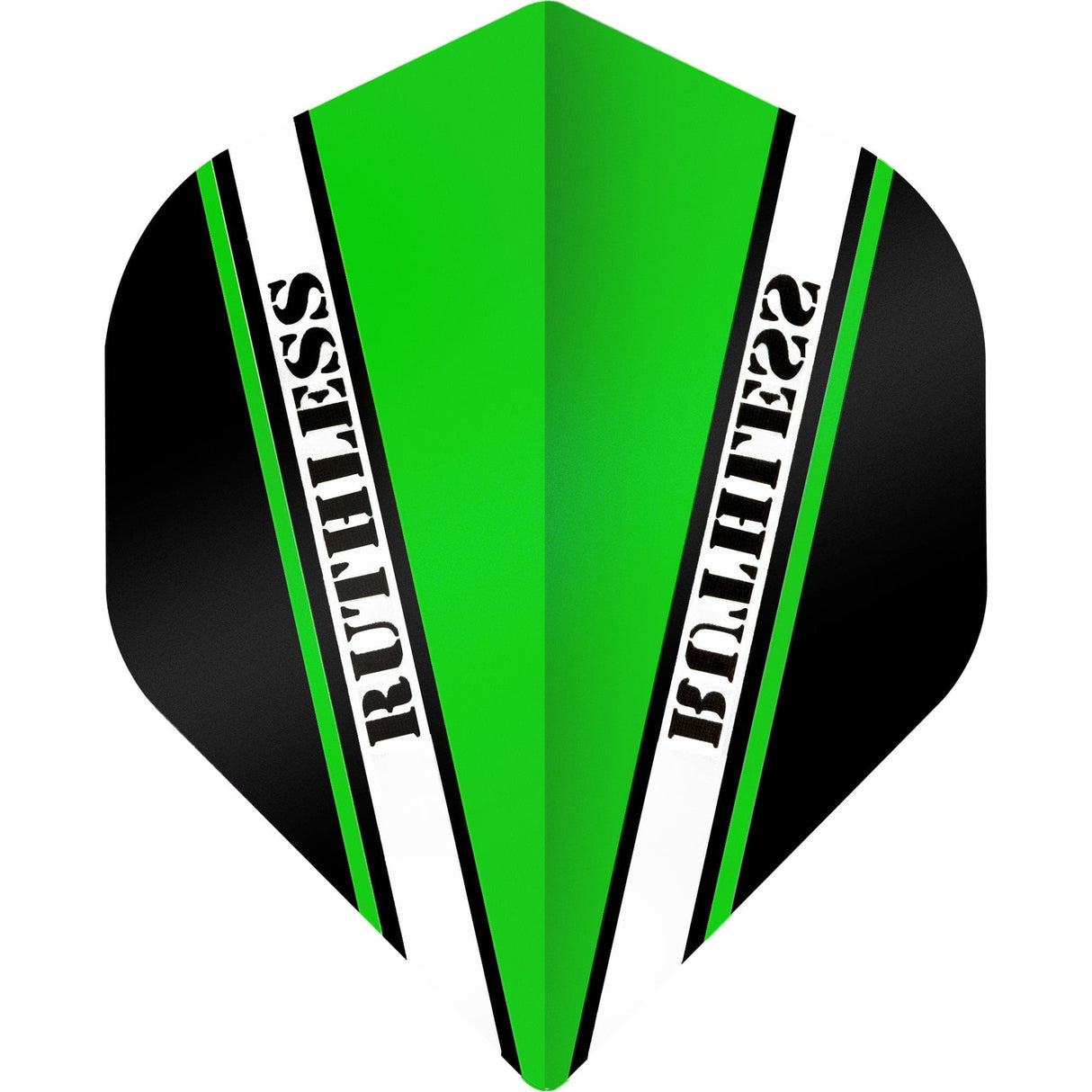 *Ruthless - V100 Pro - Dart Flights - 100 Micron - No2 - Std Green