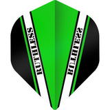 *Ruthless - V100 Pro - Dart Flights - 100 Micron - No2 - Std Green