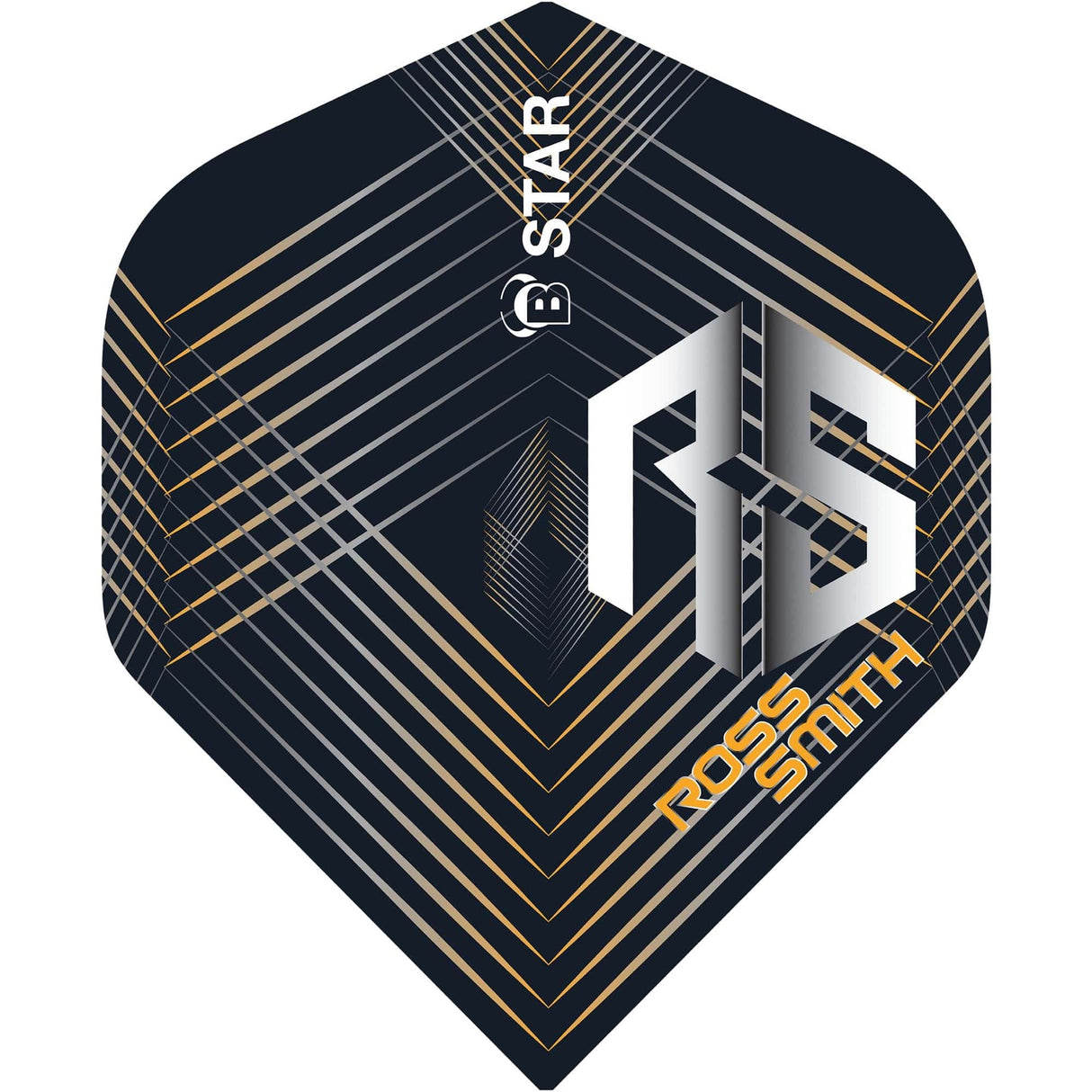 *BULL'S B-Star Dart Flights - 100 Micron - A-Std - Ross Smith