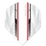 Designa Racing Flights - Standard No2 - 100 Micron - Red & Black