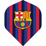 *FC Barcelona - Official Licensed BARÇA - Dart Flights - No2 - Std - F1 - Striped with Crest
