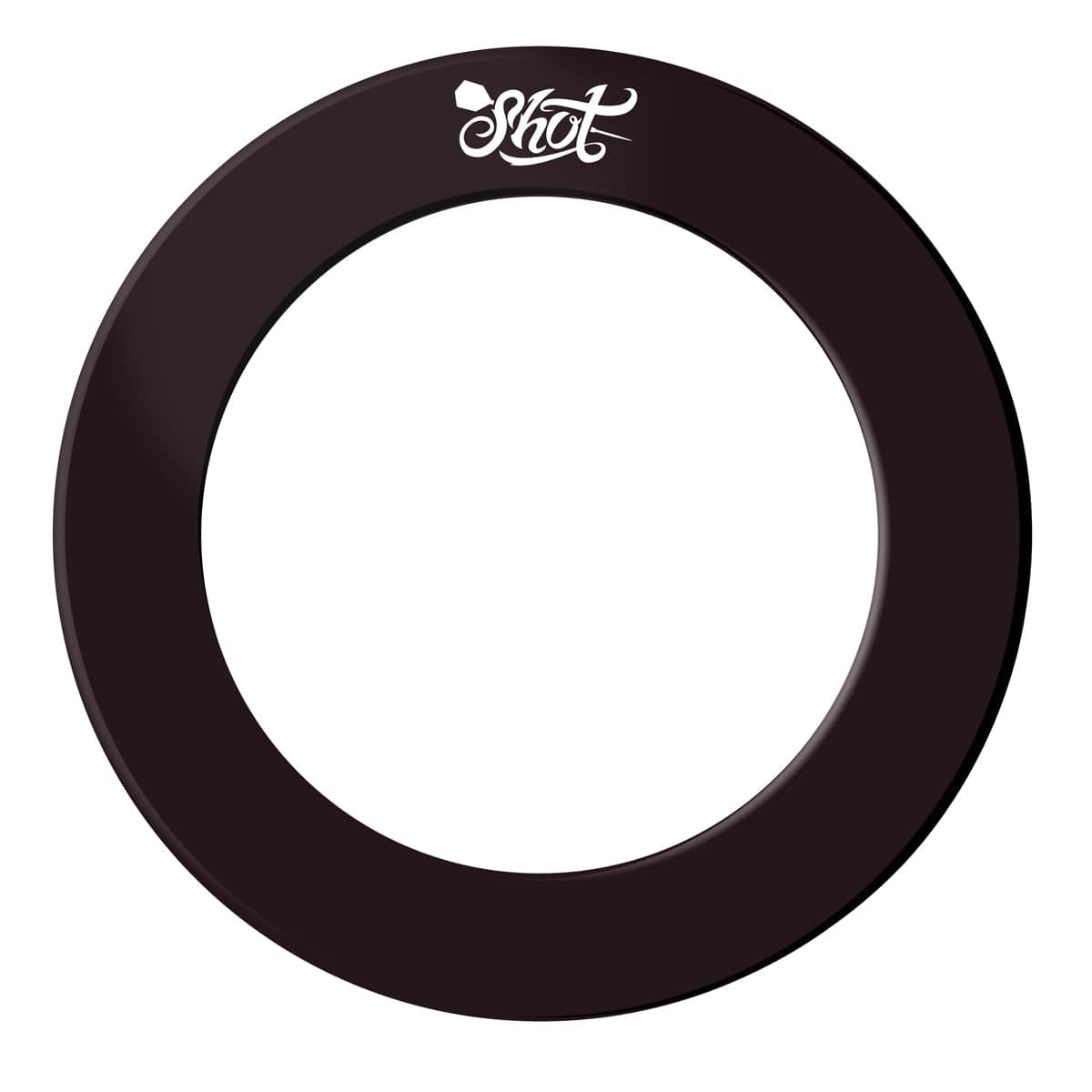 Shot EVA Dartboard Surround - 4-pieces - Black