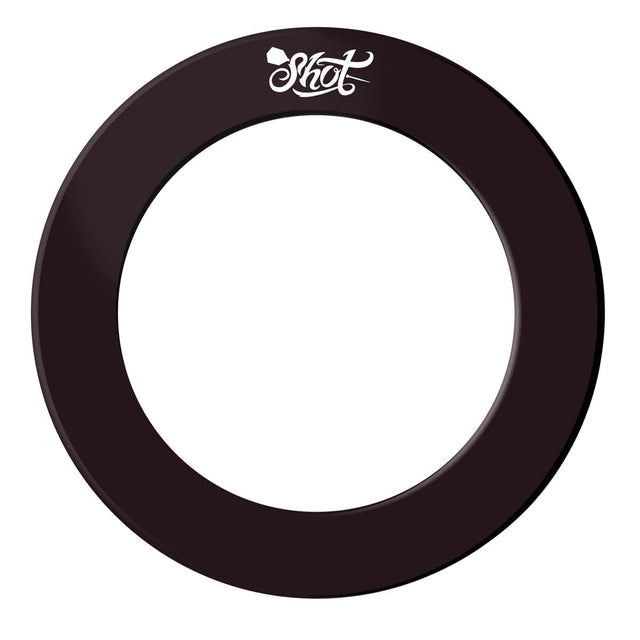 Shot EVA Dartboard Surround - 4-pieces - Black