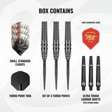 Shot Gnarly TP Darts - Steel Tip - 90% Tungsten - Smasha