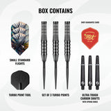 Shot Gnarly TP Darts - Steel Tip - 90% Tungsten - Rippah