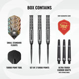 Shot Gnarly TP Darts - Steel Tip - 90% Tungsten - Shredda