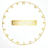 Precise 180 Number Ring - One-Piece - Premium Gold