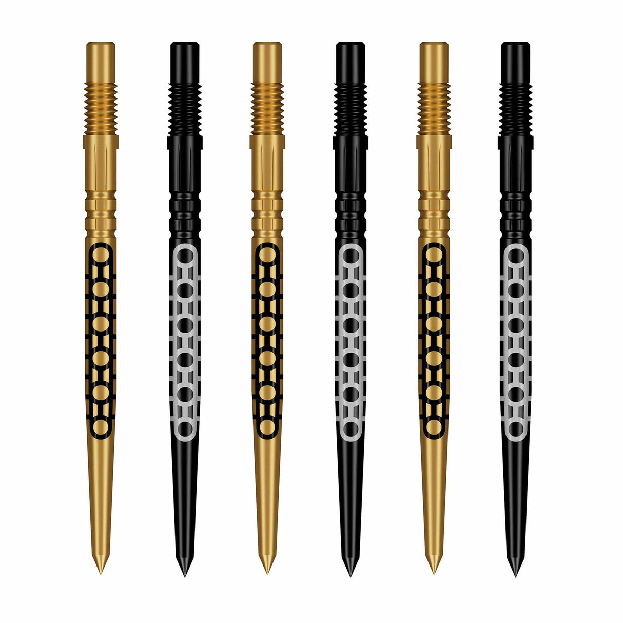 Shot Turbo Dart Points - Steel Tip - Goths