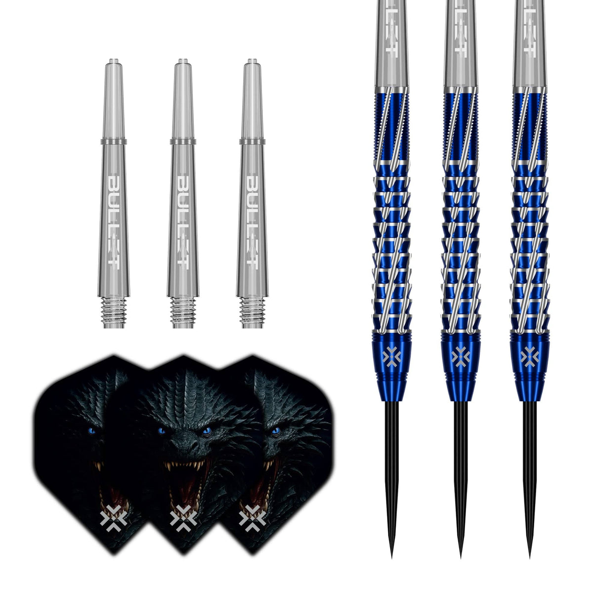 Bullet Hydra Darts - Steel Tip - 95% Tungsten