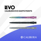 Caliburn EVO Dart Points - Helix Groove