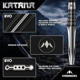 Mission Katana Darts - Steel Tip - 95% Tungsten
