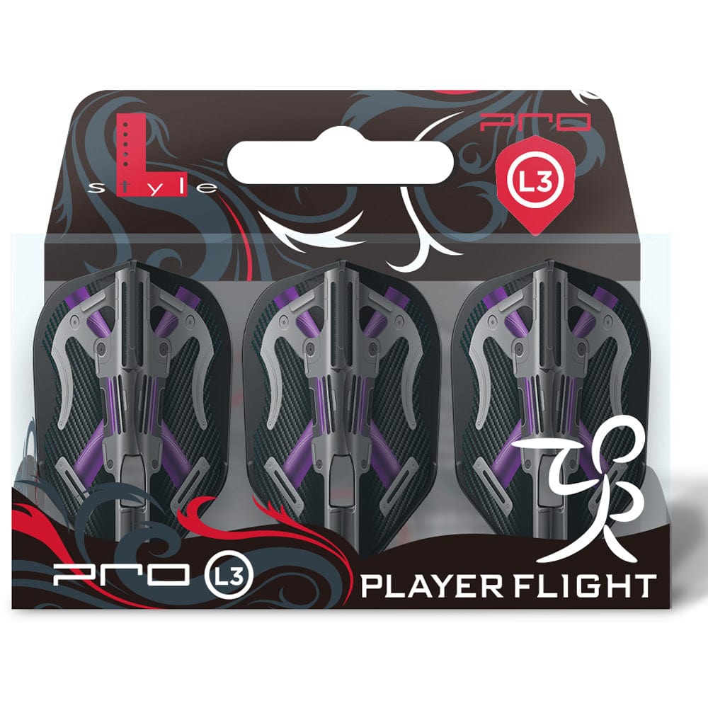 L-Style - L-Flights - L3 Pro - Champagne Ring - Shape - Mike Valentin v3 - Black