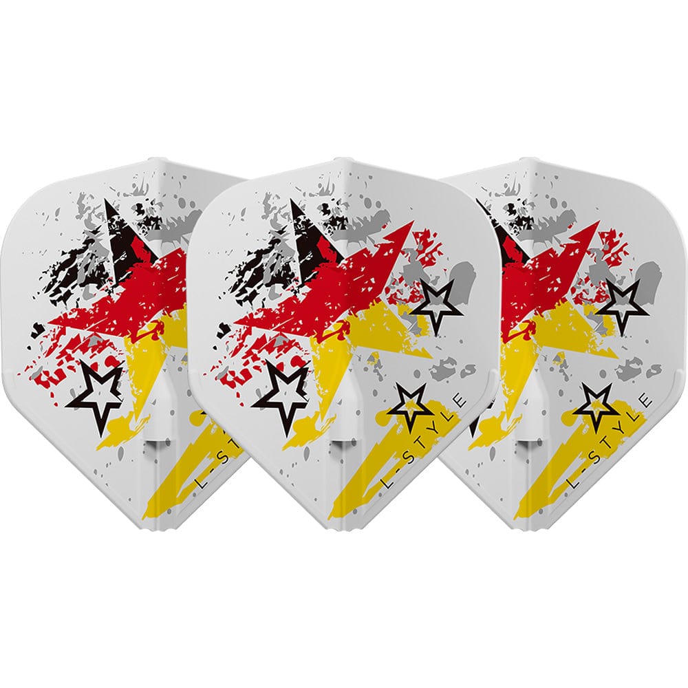 *L-Style - EZ L-Flights - Integrated Champagne Ring - L1EZ - Stefanie Rennoch v1 - White