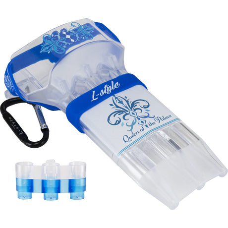 *L-Style - Krystal One - Dart Case - Fallon Sherrock - V3 - Lily - Clear-LS577