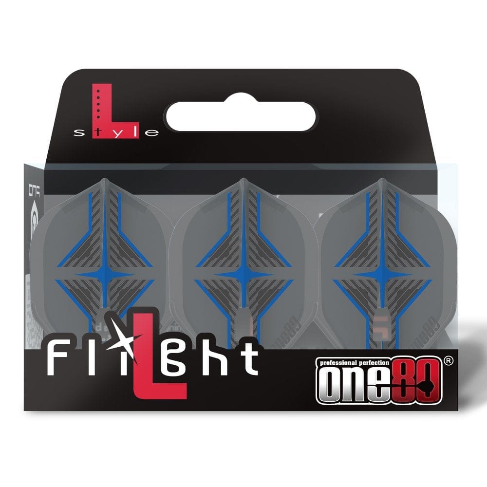 *One80 Star Flight - Champagne Ring - L1 Pro - Clear Black & Blue