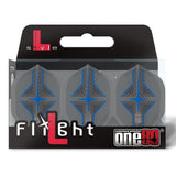 *One80 Star Flight - Champagne Ring - L1 Pro - Clear Black & Blue
