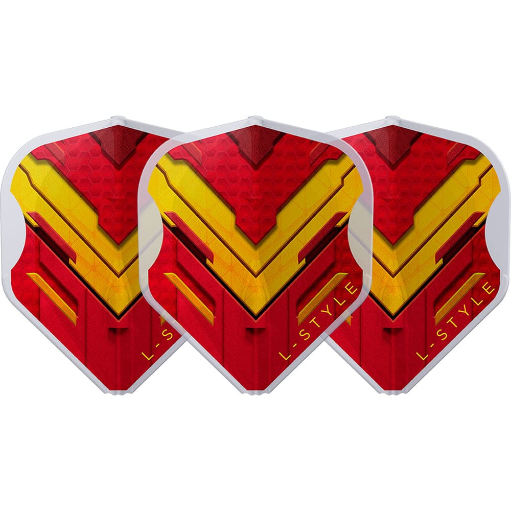 *L-Style - EZ L-Flights - Integrated Champagne Ring - L1EZ - V Series Type A v1 - Spain - Clear White