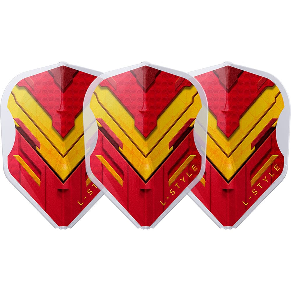 *L-Style - EZ L-Flights - Integrated Champagne Ring - L3EZ - V Series Type A v1 - Spain - Clear White